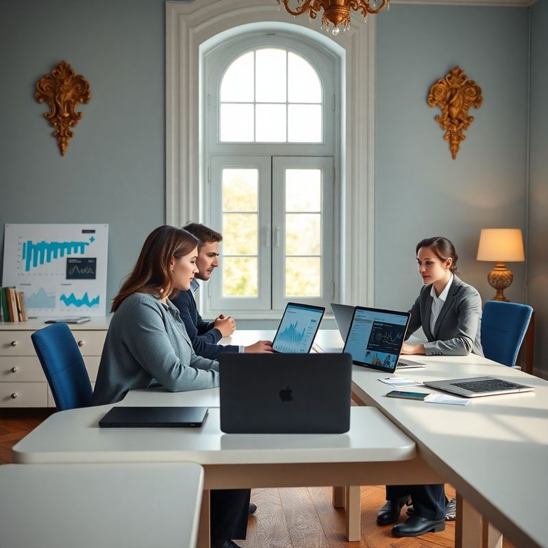 Tým Atelier Ostrava při práci v libereckém studiu